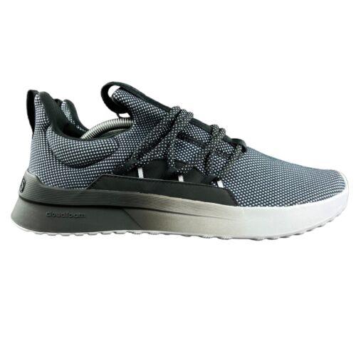 Adidas Men`s Lite Racer Adapt 5.0 Grey Black Shoes HR1798 Sizes 8 - 12 Wide - Black