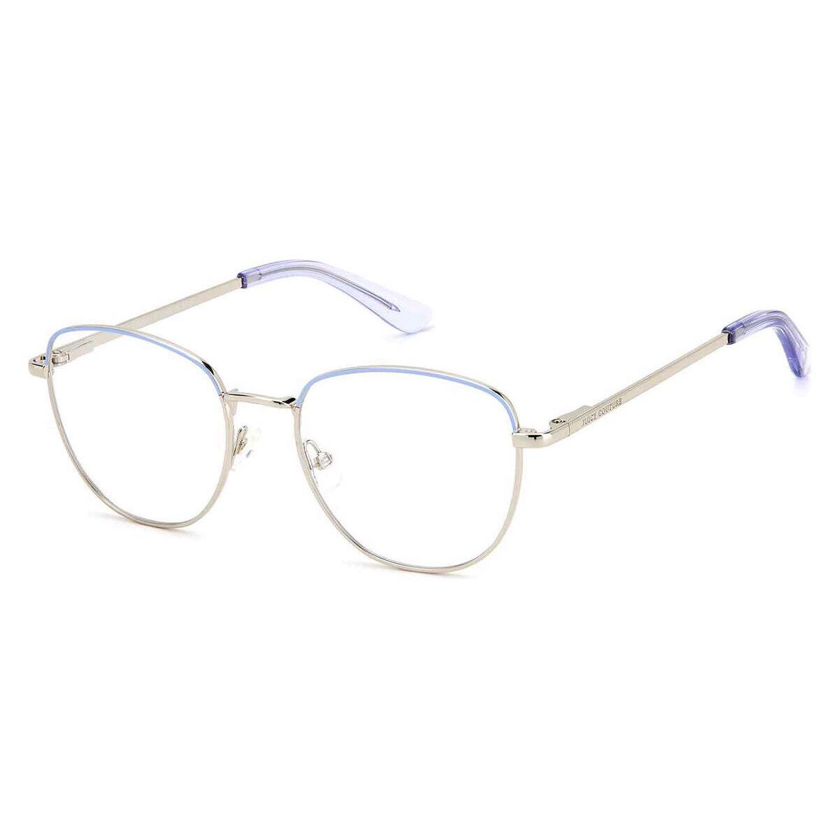 Juicy Couture 313 Eyeglasses Women Violet Oval 50mm