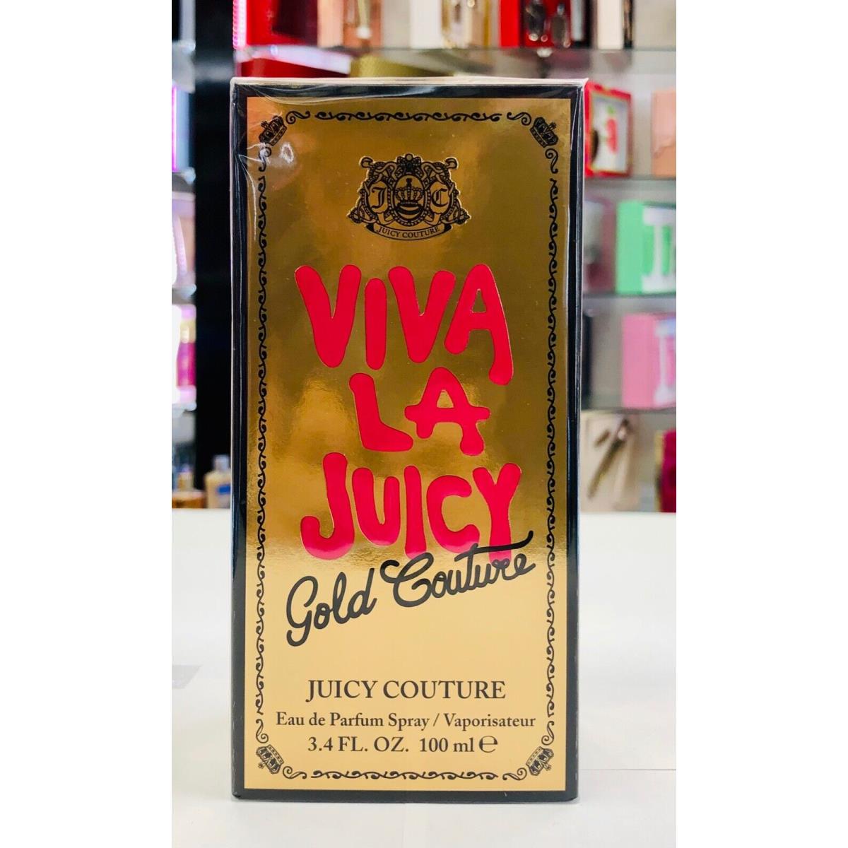 Viva La Juicy Gold Couture By Juicy Couture Eau de Parfum 3.4 oz