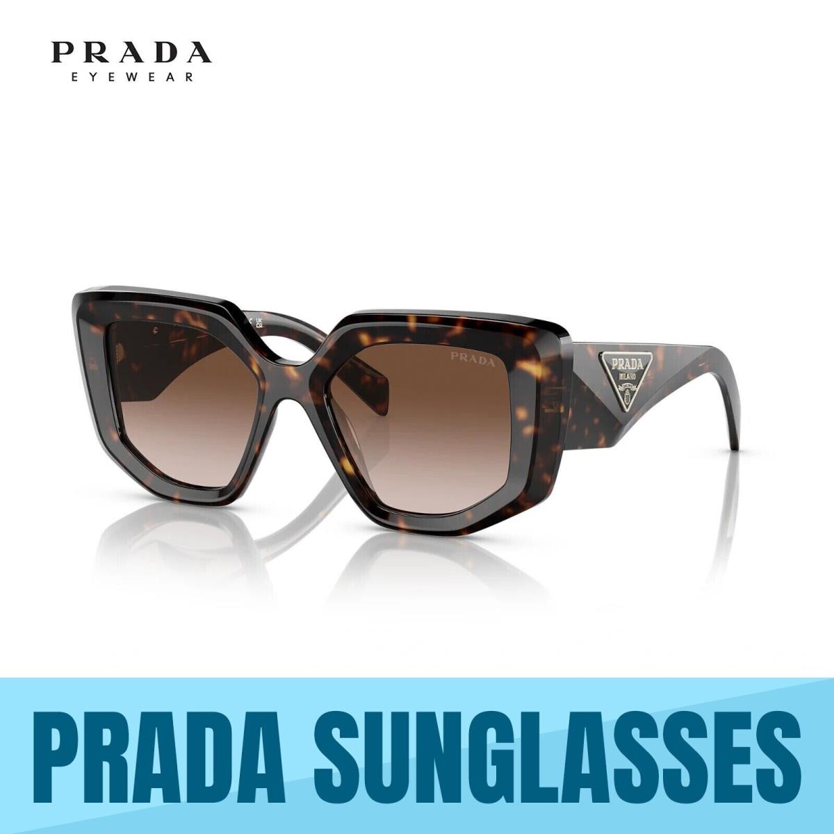 Prada PR 14ZS 2AU6S1 Tortoise -brown Gradient Women`s Sunglasses 50MM