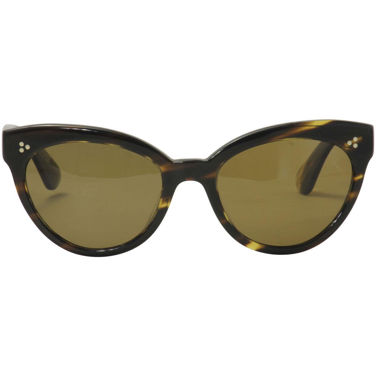 Oliver Peoples Roella OV5355SU 5355/SU 100383 Cocobolo Polarized Sunglasses 55mm