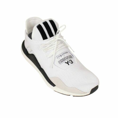 Y-3 Adidas White/black Knitted `saikou` Sneakers Shoes 10/44