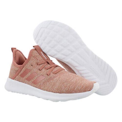 Adidas Cloudfoam Pure Womens Shoes Size 5.5 Color: Rose/white - Rose/White , Red Main