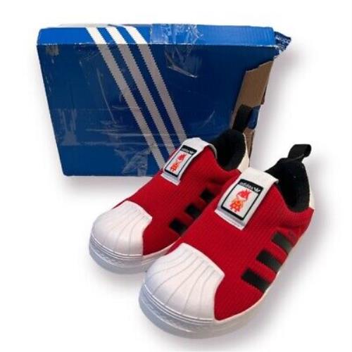Adidas Superstar 360 C Kids Shoes Size 1.5 - Multicolor , Multicolor Exterior