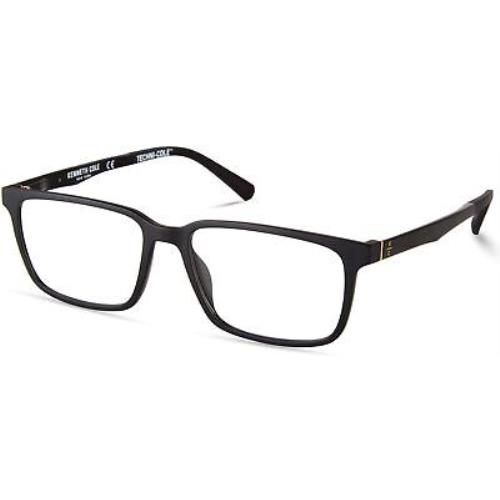 Kenneth Cole New York KC 341 KC0341 Matte Black 002 Eyeglasses