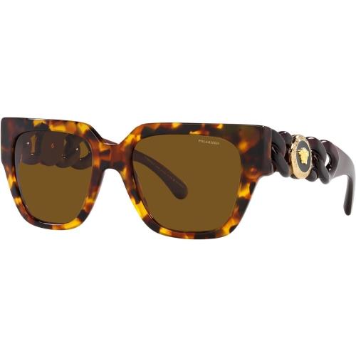 Versace VE4409 511963 53mm Havana Dark Bronze Women`s Sunglasses