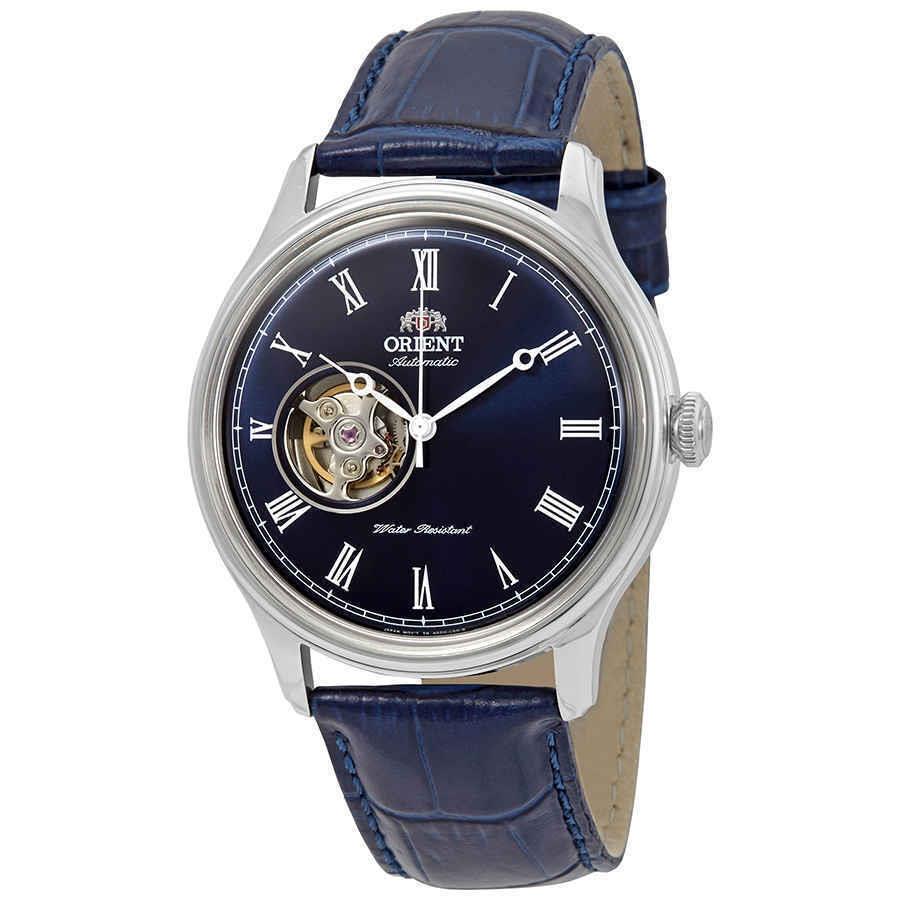 Orient Open Heart Automatic Blue Dial Men`s Watch FAG00004D0