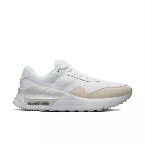 Men`s Nike Air Max Systm White/white-pure Platinum DM9537 101