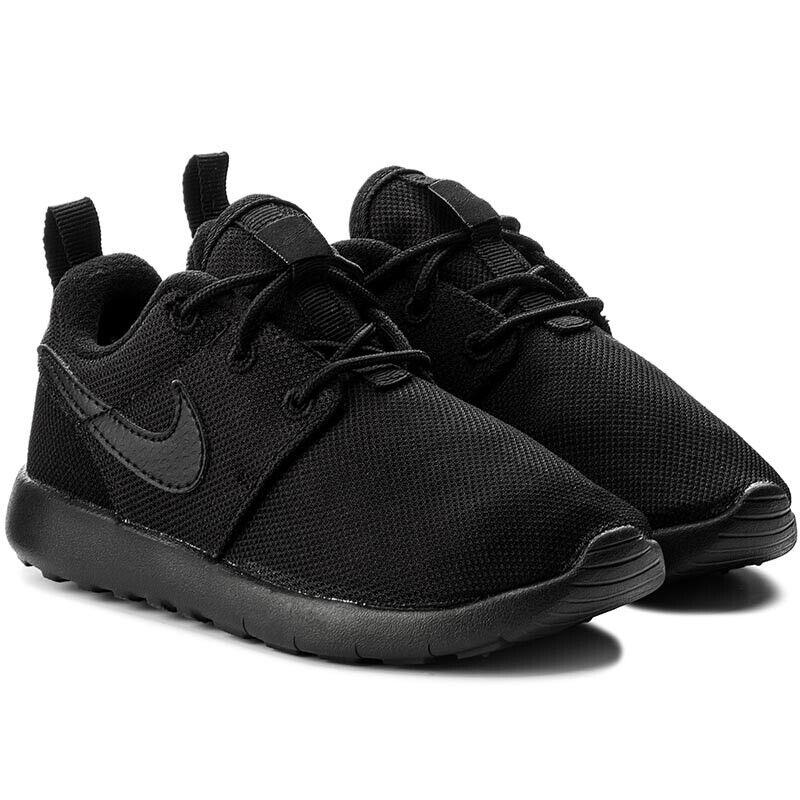Nike Roshe One PS 749427-031 Little Kids Core Black Running Sneaker Shoes HS2547 1Y