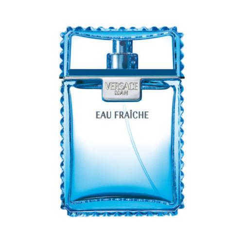 Versace Man Cologne Blue Perfume For Men Eau Fraiche Edt Spray 3.4 oz 100 ml