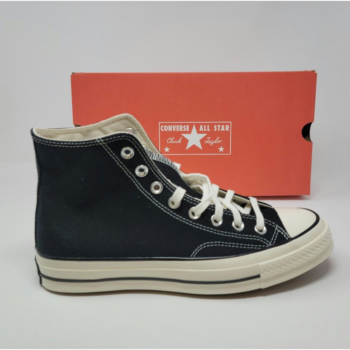 Converse Women`s Chuck 70 High Top Black Canvas Shoes 162050C