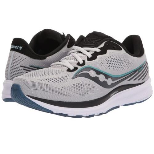 Size 10.5 Mens Saucony Ride 14 S20650-35 Men s Running Shoes Sneakers - Gray