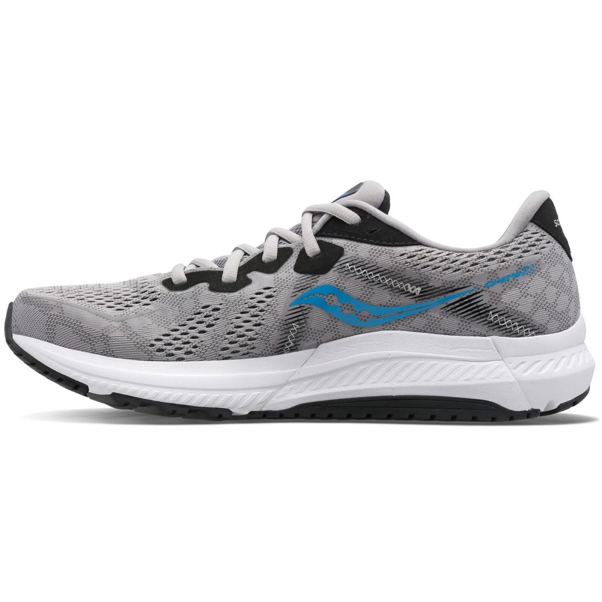 Saucony Men`s Omni 20 Running Shoe Alloy/topaz 8 Sz_8_Alloy/Topaz