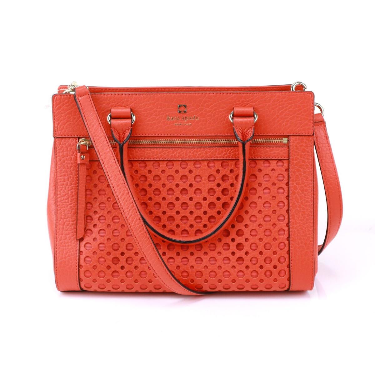 Kate spade perforated online satchel