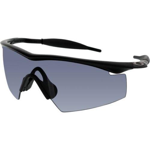 Oakley Ballistic M-frame Safety Glasses 11-162 Black w/ Grey Ansi Z87.1 Lens - Black, Frame: Black, Lens: Gray