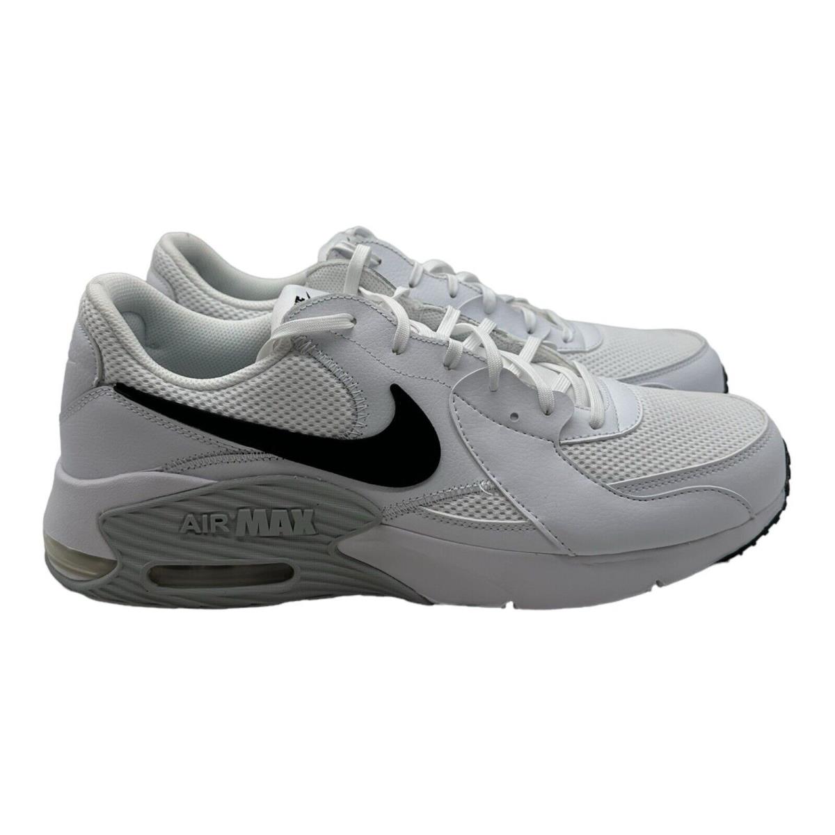 Nike Air Max Excee Shoes Men`s Size 8 White Black CD4165-100 Athletic Sneakers - White