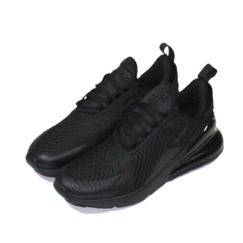 Nike Air Max 270 Cross Trainer Shoe Triple Black AH8050-005 Men s Size 10