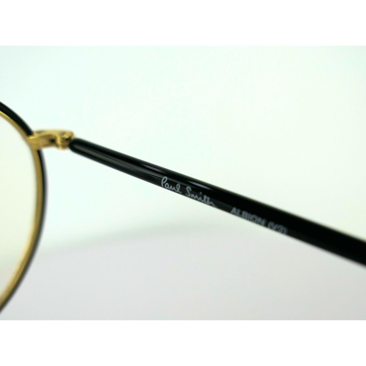Paul Smith eyeglasses ALBION - Black, Frame: (01) Black Ink / Gold Accents 3