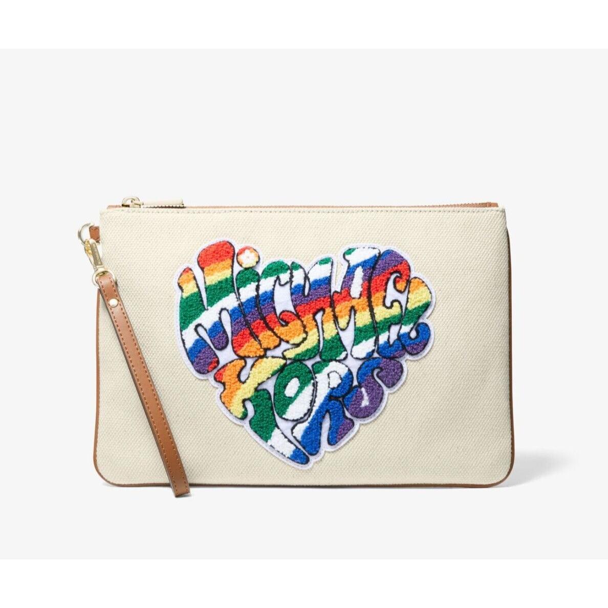 Michael Kors Pride Jet Set Large Zip Pouch - Michael Kors wallet -  194900347386 | Fash Brands