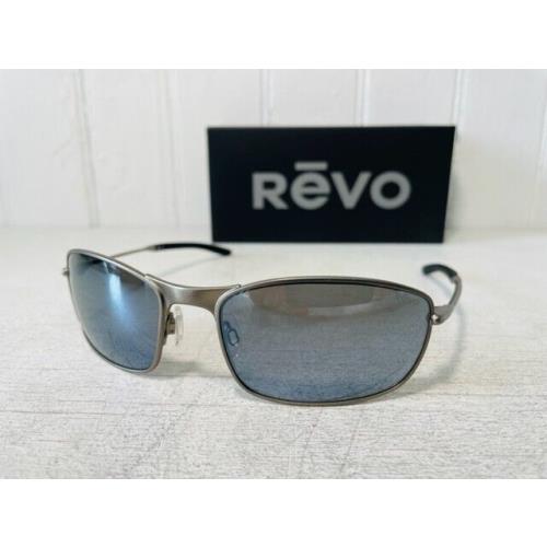 Revo RE3090 02 GY Thin Shot Matte Gunmetal W/graphite Polarized Lenses Suns