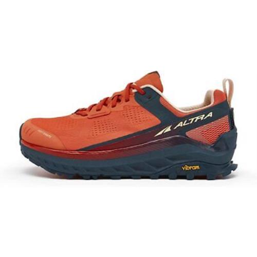 Altra Women`s Olympus 4 Trail Running Shoes Navy/coral 7.5 B M US