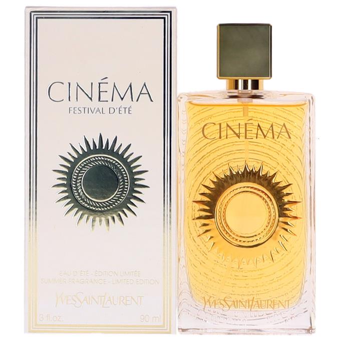 Cinema Festival D`ete By Yves Saint Laurent For Women Edt Perfume Spray 3oz