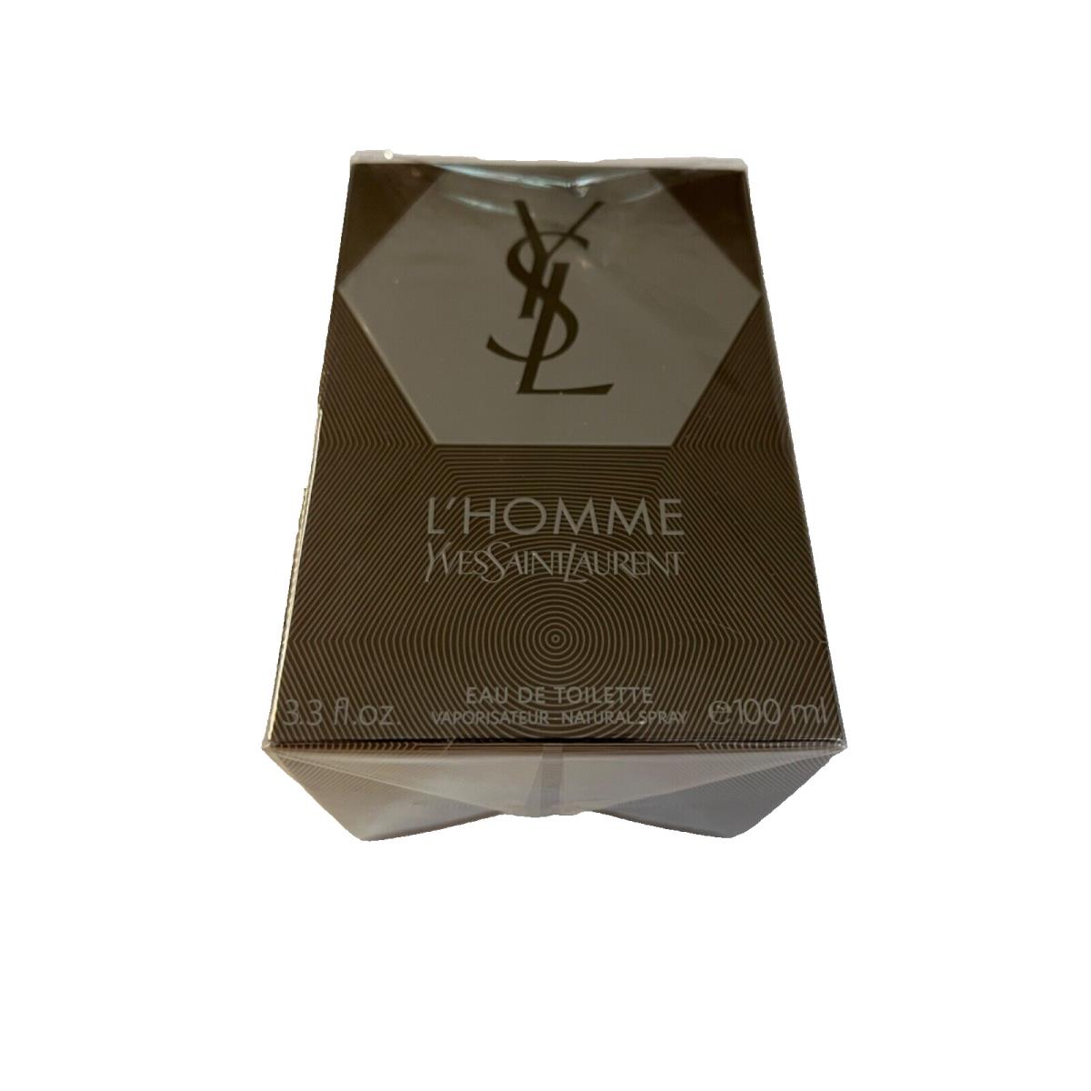 Yves Saint Laurent L`homme Eau de Toilette 3.3 Oz Spray For Men