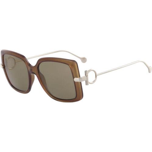 Salvatore Ferragamo Women`s Oversized Square Sunglasses SF913S - Italy