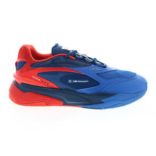 Puma Bmw Mms M Motorsport Rs-fast 30740901 Mens Blue Sneakers Shoes - Blue