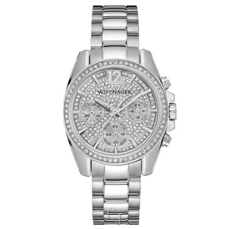 Wittnauer Women S Lucy S Chronograph Silver Dial Watch WN4077