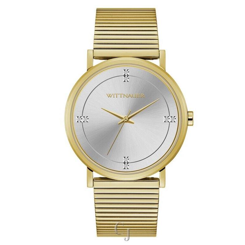 Wittnauer Men S Diamond Accent Gold-tone Watch WN3102