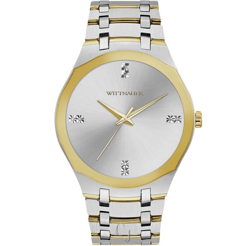Wittnauer Men S Silver Sunray Dial Watch WN3086