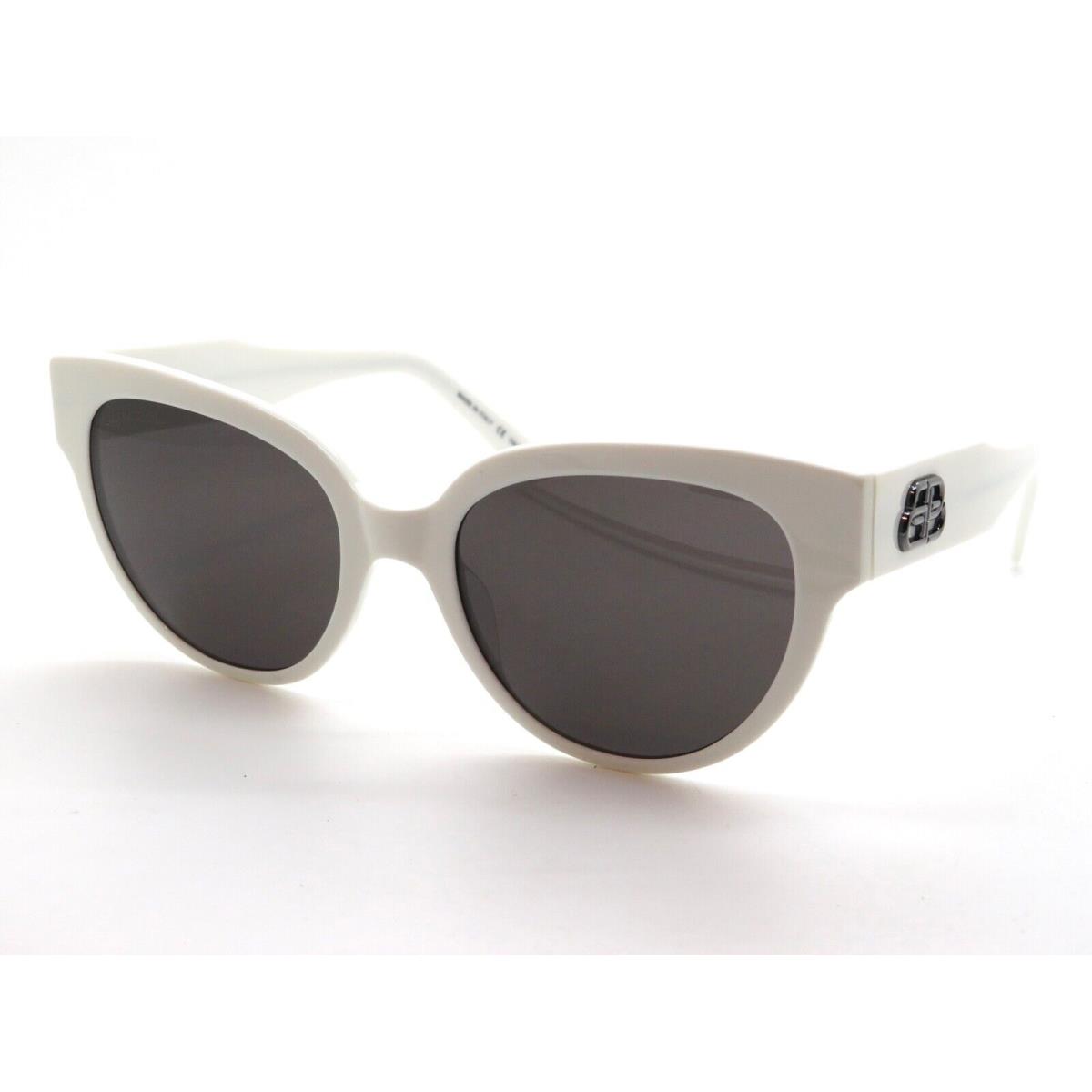 Balenciaga BB 0050S 003 White/grey 55mm Sunglasses