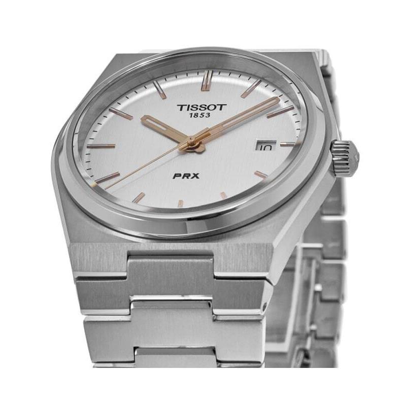 Tissot Prx Quartz 35mm Silver Dial Steel Unisex Watch T137.210.11.031.00