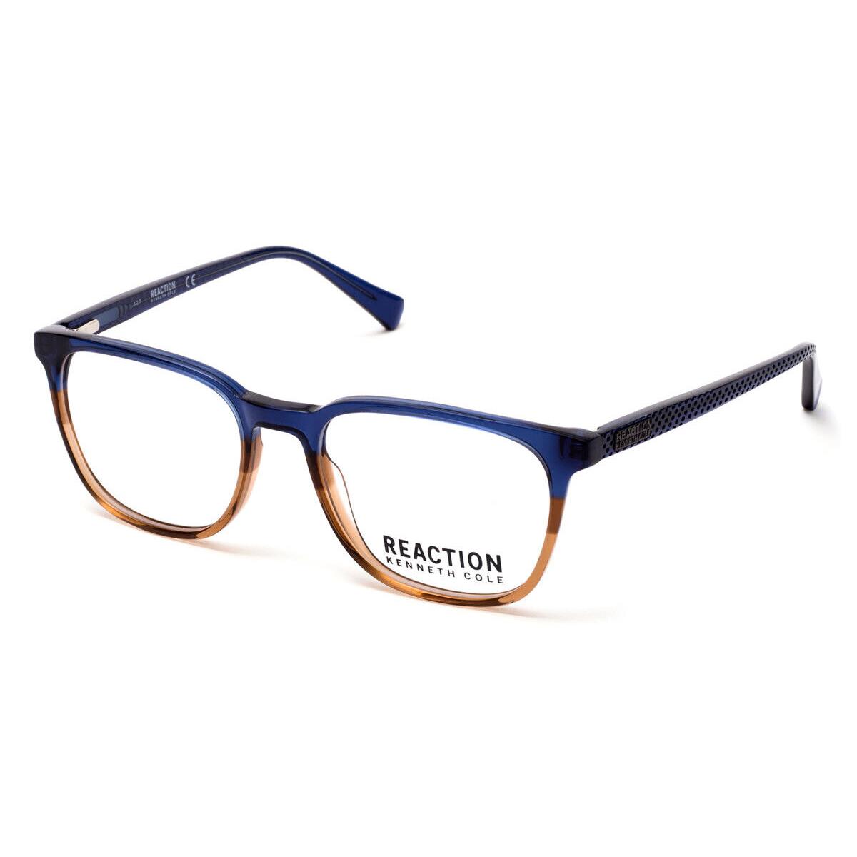 Kenneth Cole KC0799 Eyeglasses Men Blue Other Geometric 52