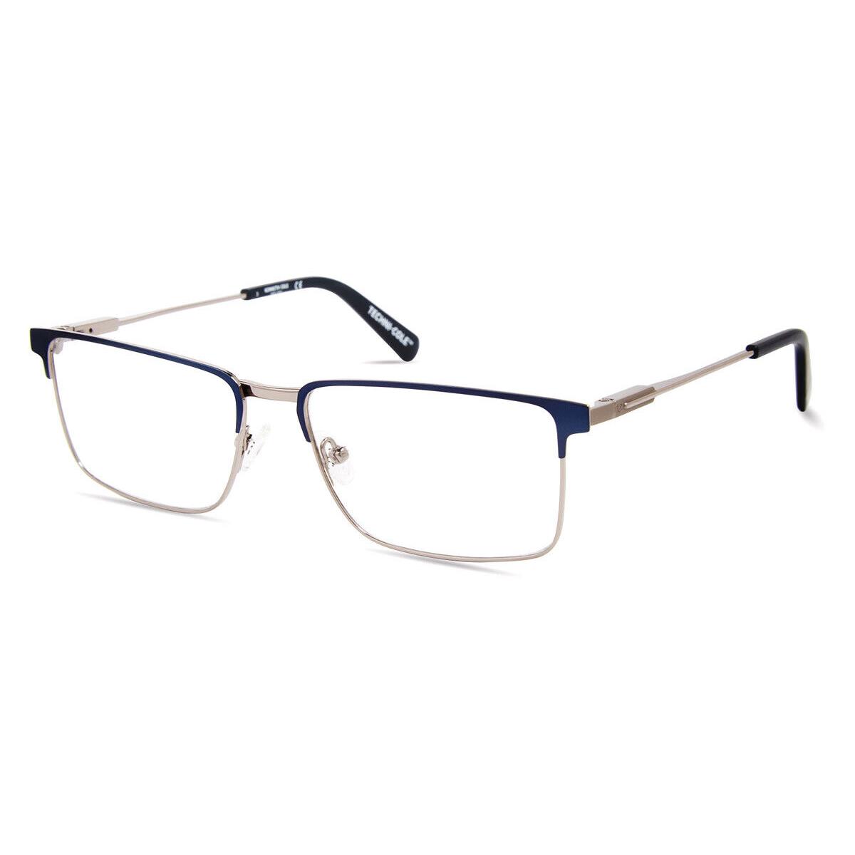 Kenneth Cole KC0346 Eyeglasses Men Blue/other Rectangle 57mm