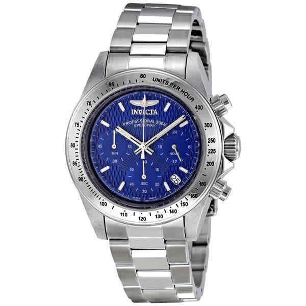 Invicta Speedway Chronograph Blue Dial Men`s Watch 9329