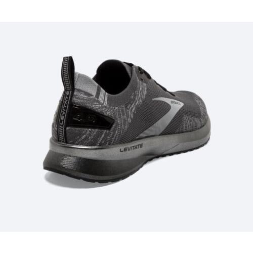 Brooks Levitate 4 Men s Energize Neutral Running Shoes Black Grey Size 10