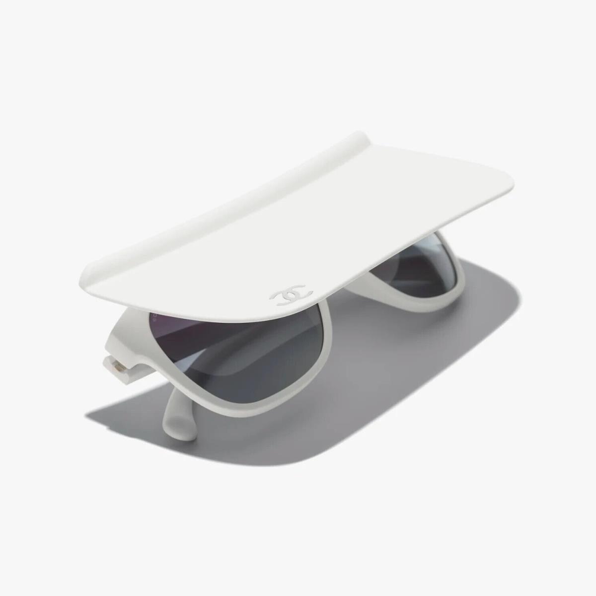 Chanel 2021 Cruise Collection A71046 White Limited Edition Visor 
