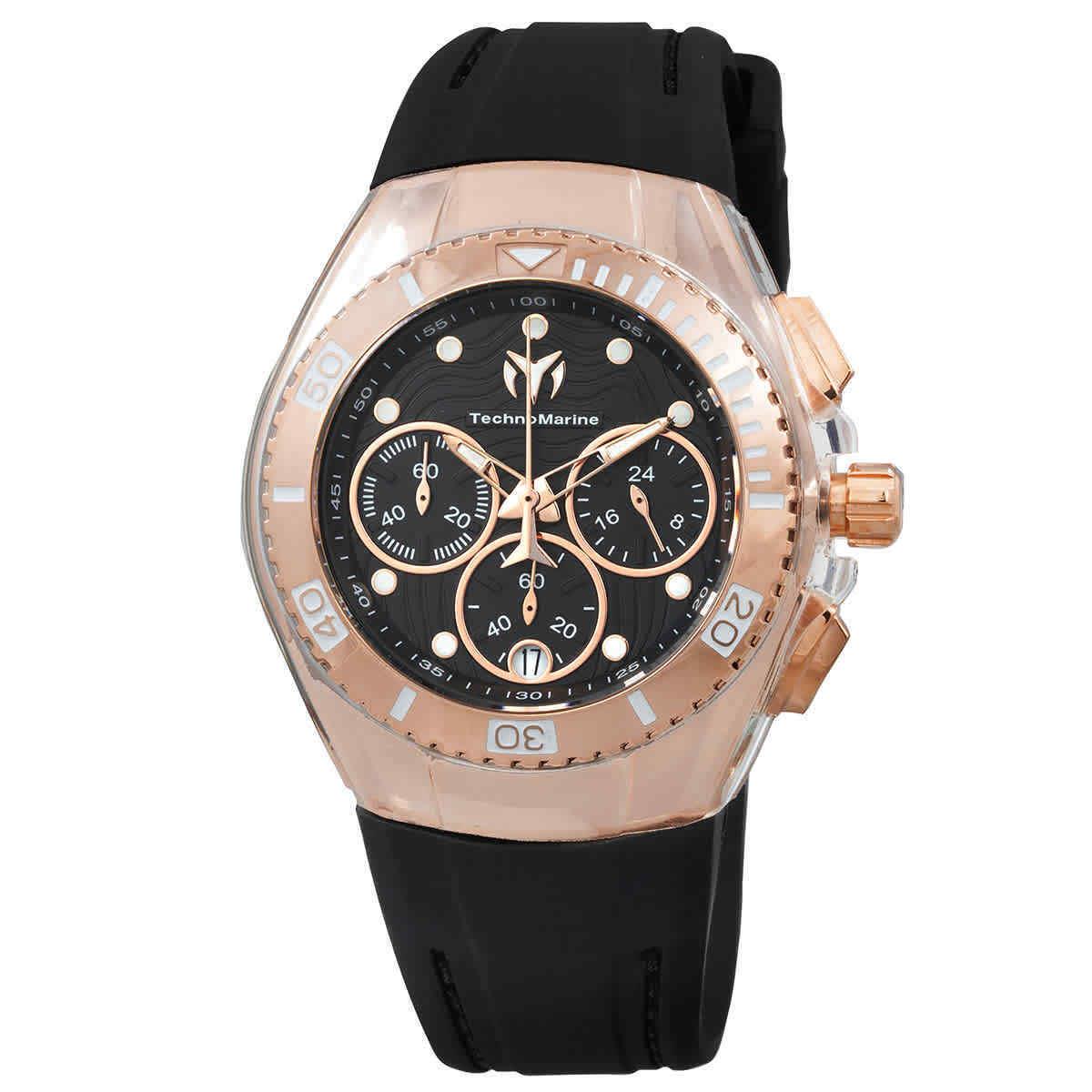 Technomarine Cruise One Women`s Black Watch - TM-120048