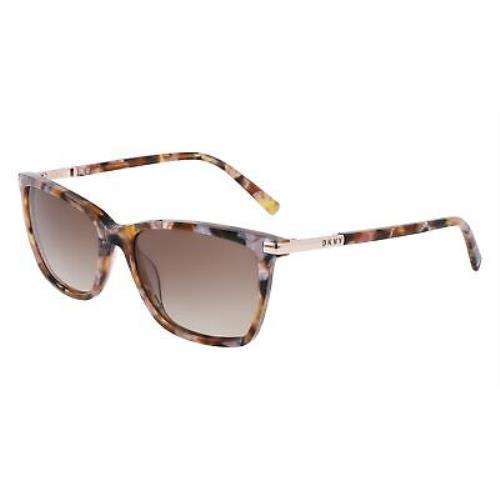 Dkny DK539S Tortoise Pearlized Blush 205 Sunglasses