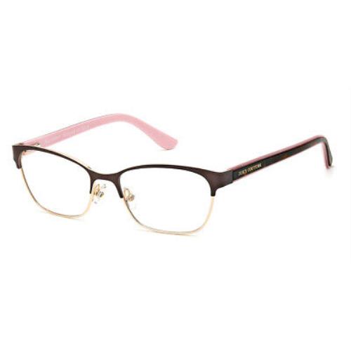 Juicy Couture 214 Women Eyeglasses Rectangle 52mm
