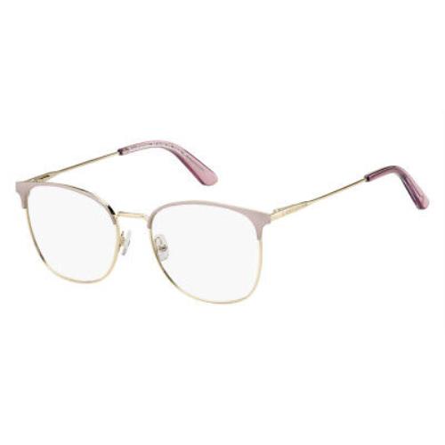 Juicy Couture 212 Eyeglasses Women 08KJ Matte Pink Oval 51mm