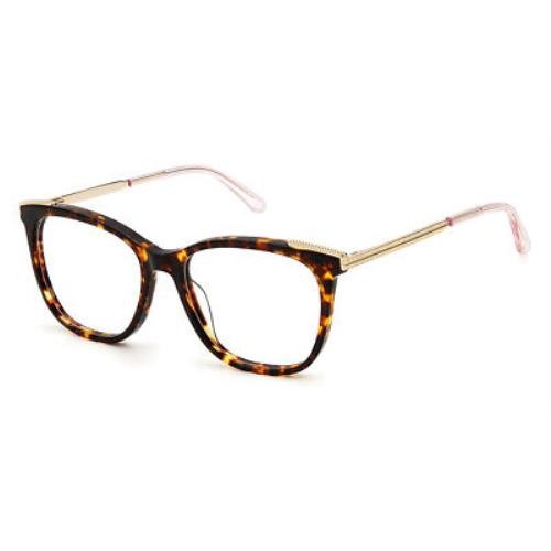Juicy Couture 211 Women Eyeglasses Rectangle 53mm