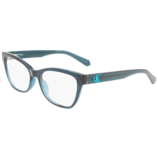 Calvin Klein Jeans Chj 22617 432 Petrol Eyeglasses 53mm with Case