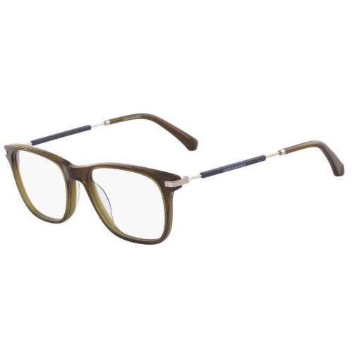 Calvin Klein Jeans Ckj 18707 210 Crystal Brown Eyeglasses 52mm with Case