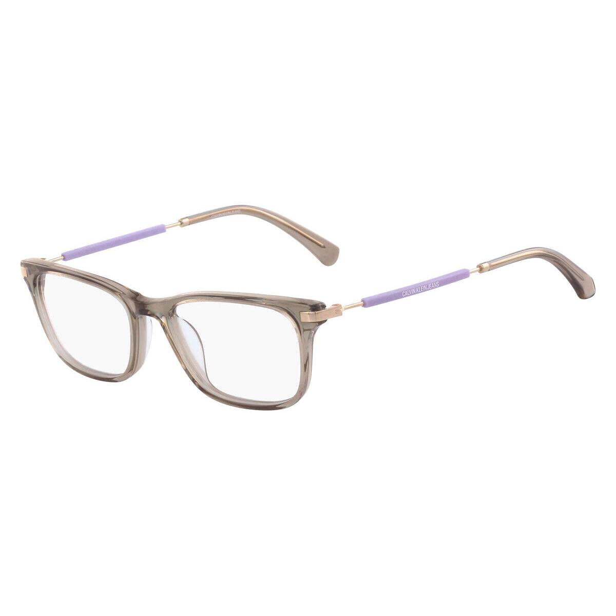 Calvin Klein CKJ18705 Eyeglasses Crystal Taupe Rectangle 51mm - Frame: , Lens: