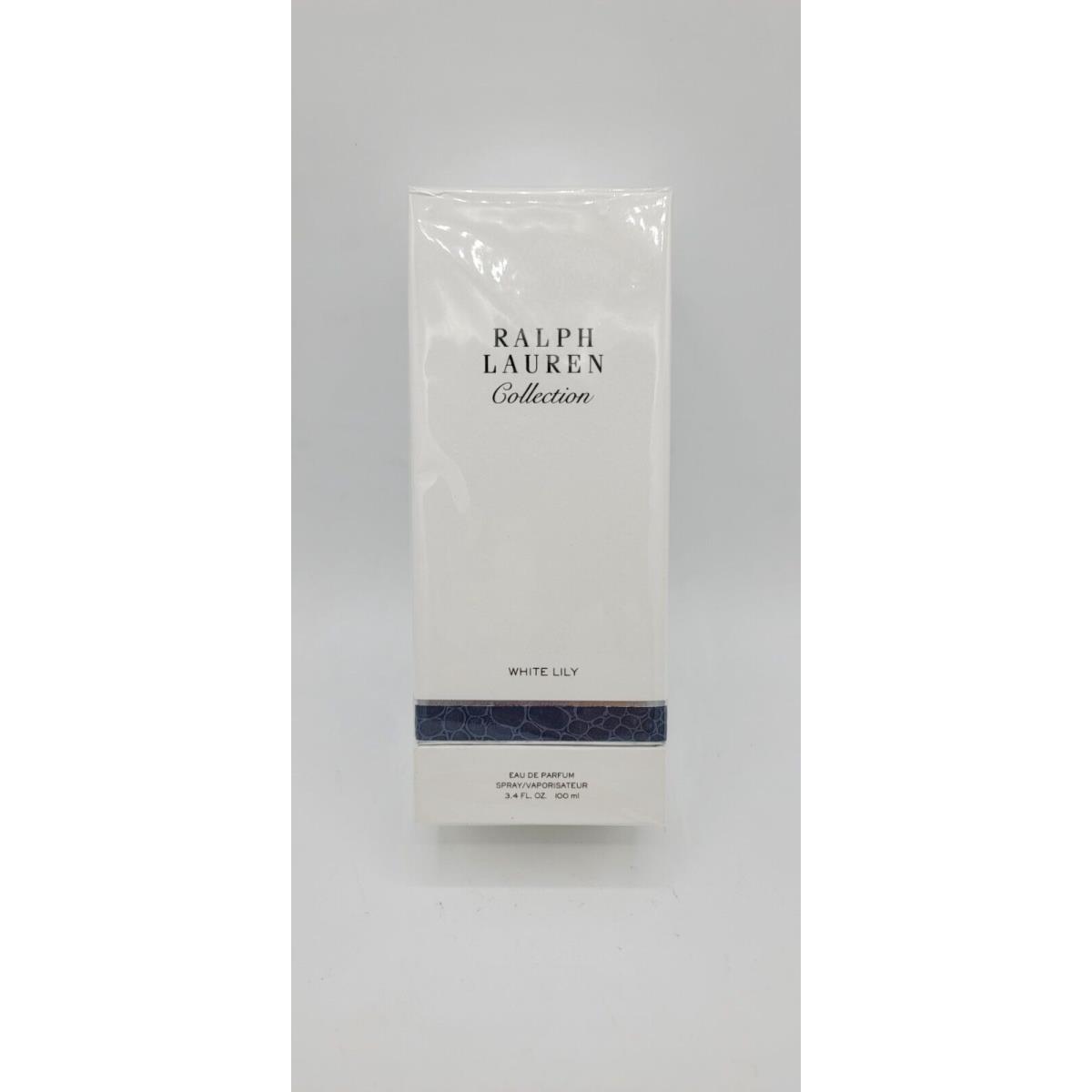 Ralph Lauren Collection White Lily Eau De Parfum 3.4 OZ 100 ML Fash Brands