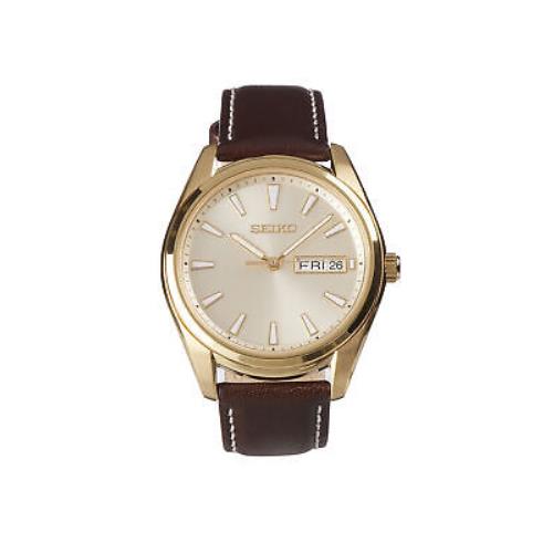 Seiko Womens Neo Classic SUR456P1 Champagne Dial Quartz Watch