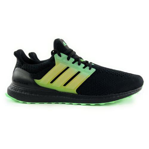 Adidas Men`s Ultraboost 5.0 Dna Black Beam Green Shoes GV8729 Sizes 9 - 13
